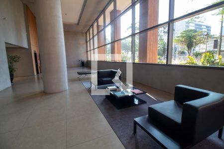 Studio para alugar com 43m², 1 quarto e 1 vagaHall social