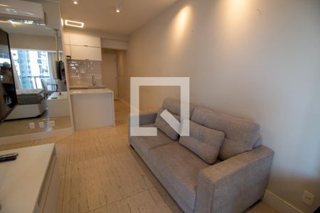 Sala Studio de kitnet/studio para alugar com 1 quarto, 43m² em Brooklin Paulista, São Paulo