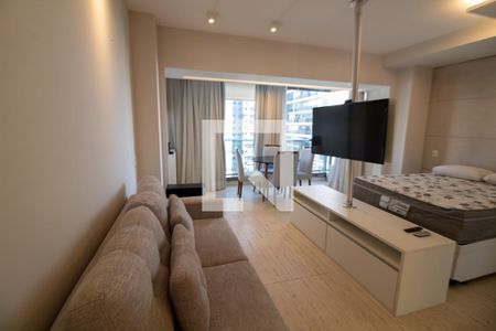 Sala Studio de kitnet/studio para alugar com 1 quarto, 43m² em Brooklin Paulista, São Paulo