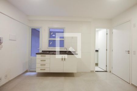 Studio/Quarto e Cozinha  de kitnet/studio para alugar com 1 quarto, 22m² em São Lucas, São Paulo