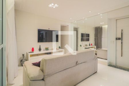 Sala de apartamento para alugar com 3 quartos, 107m² em Vila Lúcia Elvira, São Paulo