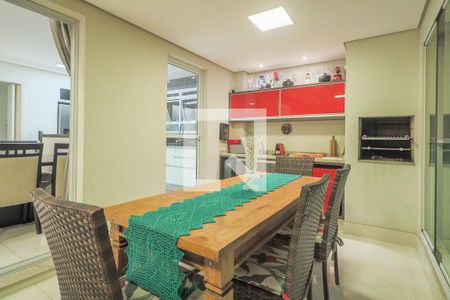 Varanda gourmet de apartamento para alugar com 3 quartos, 107m² em Vila Lúcia Elvira, São Paulo