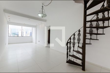 Sala de apartamento para alugar com 3 quartos, 200m² em Ponta da Praia, Santos