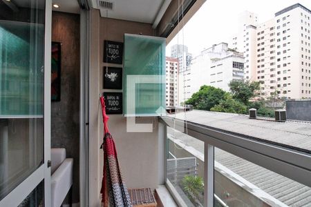 Varanda de kitnet/studio à venda com 0 quarto, 22m² em Consolação, São Paulo