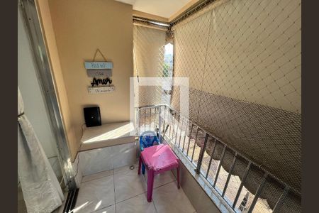 Varanda da Sala de apartamento à venda com 2 quartos, 64m² em Méier, Rio de Janeiro