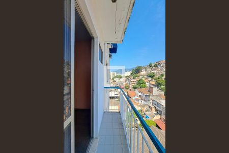 Varanda da Sala de apartamento à venda com 3 quartos, 70m² em Engenho Novo, Rio de Janeiro