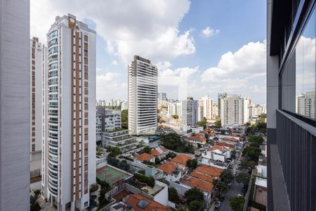Varanda da Sala - Vista de apartamento para alugar com 2 quartos, 70m² em Pinheiros, São Paulo