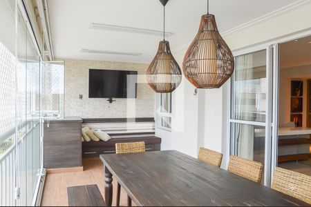 Varanda gourmet de apartamento para alugar com 3 quartos, 153m² em Centro, São Bernardo do Campo