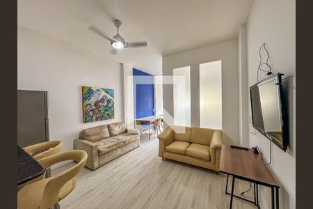 Sala de apartamento para alugar com 1 quarto, 40m² em Lapa, Rio de Janeiro