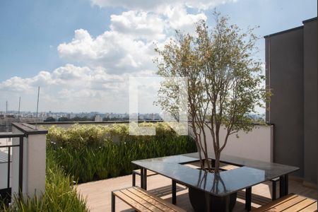 Studio para alugar com 35m², 1 quarto e sem vaga Studio para alugar com 35m², 1 quarto e sem vagaÁrea comum - Churrasqueira