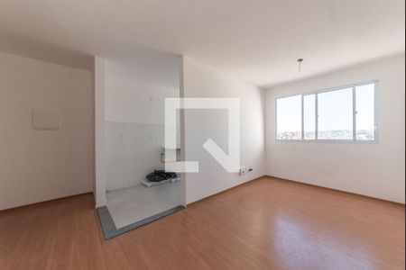 Sala de apartamento para alugar com 2 quartos, 46m² em Vila Nossa Senhora das Vitorias, Mauá