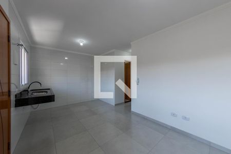 Sala/Cozinha de apartamento à venda com 1 quarto, 38m² em Vila Charlote, São Paulo