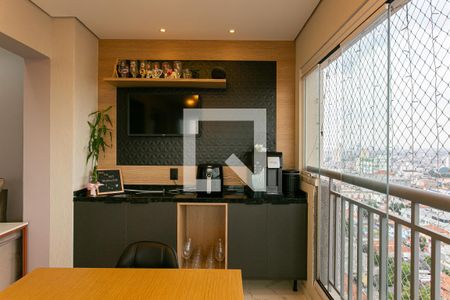 Varanda da Sala de apartamento à venda com 2 quartos, 66m² em Vila Aricanduva, São Paulo