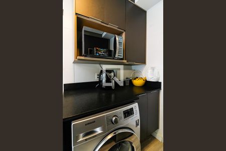 Apartamento à venda com 32m², 1 quarto e sem vagaCozinha e Área de Serviço