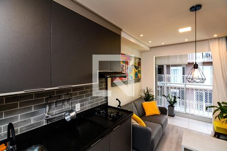 Cozinha e Área de Serviço de apartamento para alugar com 1 quarto, 32m² em Casa Verde, São Paulo