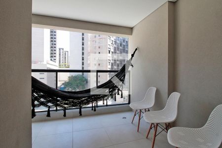 Varanda Gourmet de apartamento para alugar com 2 quartos, 45m² em Bela Vista, São Paulo