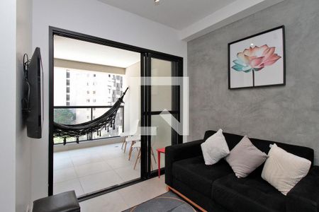 Sala de apartamento para alugar com 2 quartos, 45m² em Bela Vista, São Paulo