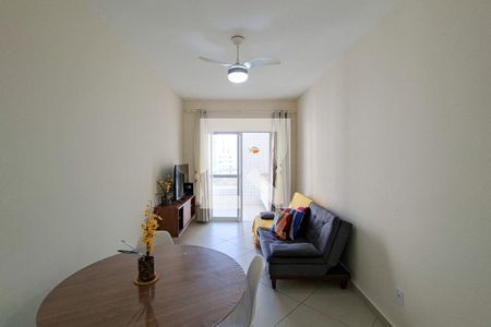 Sala de apartamento para alugar com 1 quarto, 64m² em Cidade Ocian, Praia Grande