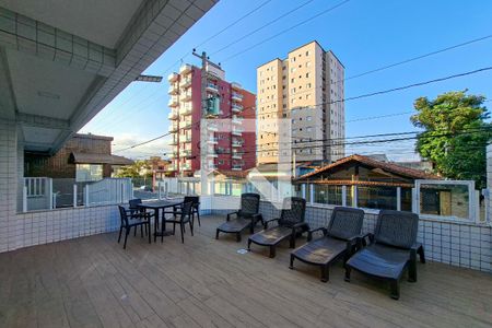 Área comum - Piscina de apartamento para alugar com 1 quarto, 64m² em Cidade Ocian, Praia Grande