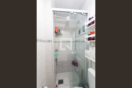 Banheiro da Suíte de apartamento para alugar com 1 quarto, 50m² em Cidade Industrial de Curitiba, Curitiba