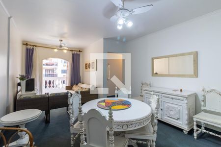 Sala de apartamento para alugar com 3 quartos, 93m² em Tupi, Praia Grande