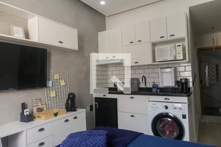 Quarto/Cozinha/Área de apartamento à venda com 1 quarto, 25m² em Copacabana, Rio de Janeiro
