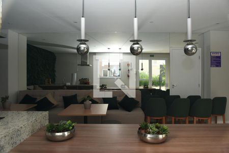 Apartamento para alugar com 30m², 2 quartos e 1 vagaÁrea comum - Salão de festas