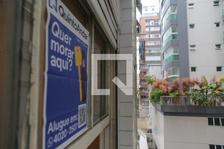 Vista de apartamento para alugar com 1 quarto, 33m² em José Menino, Santos