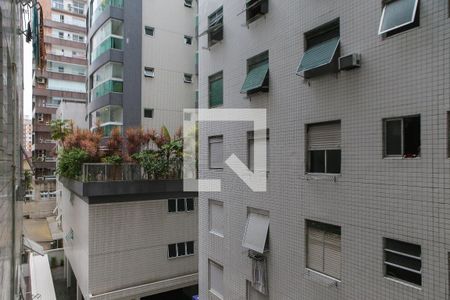 Vista de apartamento para alugar com 1 quarto, 33m² em José Menino, Santos