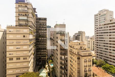 Vista da Sala de apartamento à venda com 3 quartos, 262m² em Higienópolis, São Paulo