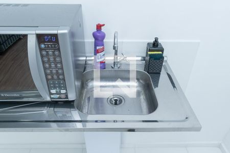 Cozinha de apartamento para alugar com 2 quartos, 37m² em Vila das Bandeiras, Guarulhos