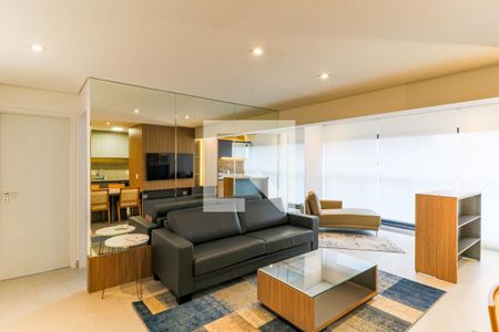 Sala de apartamento para alugar com 2 quartos, 84m² em Jardim das Acacias, São Paulo