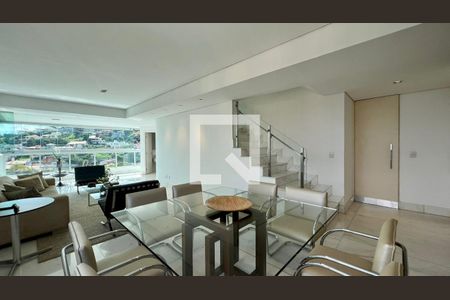 Sala de apartamento à venda com 4 quartos, 320m² em Sion, Belo Horizonte