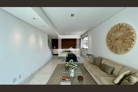 Sala de apartamento à venda com 4 quartos, 320m² em Sion, Belo Horizonte