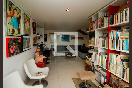 Extensão da Sala de apartamento à venda com 3 quartos, 179m² em Funcionários, Belo Horizonte