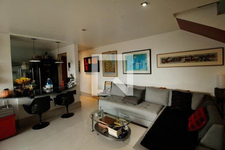 Sala  de apartamento à venda com 3 quartos, 179m² em Funcionários, Belo Horizonte