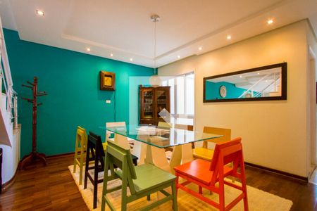 Sala de Jantar de casa à venda com 3 quartos, 205m² em Jardim Bela Vista, Santo André