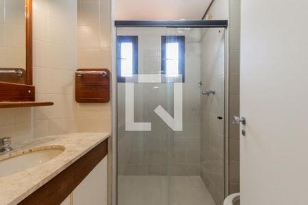Banheiro Suíte de apartamento para alugar com 1 quarto, 48m² em Itaim Bibi, São Paulo
