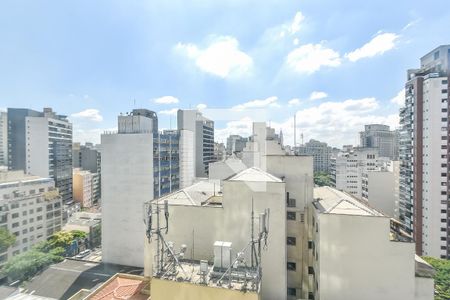 Vista da Varanda de apartamento para alugar com 1 quarto, 45m² em Bela Vista, São Paulo