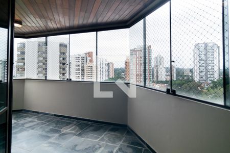 Varanda de apartamento à venda com 4 quartos, 350m² em Campo Belo, São Paulo