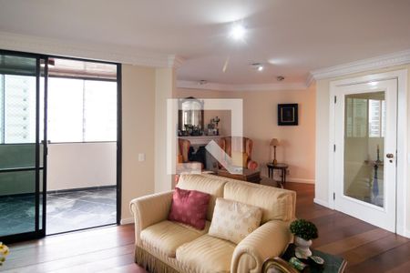 Sala de apartamento à venda com 4 quartos, 350m² em Campo Belo, São Paulo