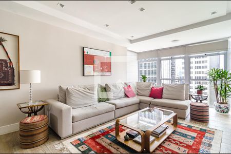 Sala de apartamento à venda com 3 quartos, 145m² em Jardim Paulista, São Paulo
