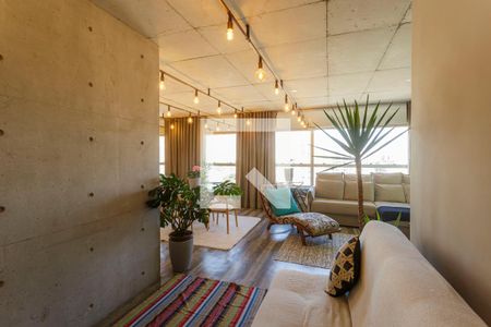 Sala de apartamento para alugar com 1 quarto, 74m² em Vila Olímpia, São Paulo