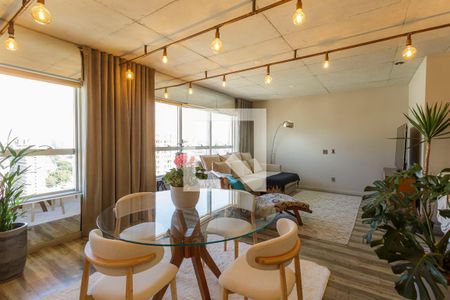 Sala de apartamento para alugar com 1 quarto, 74m² em Vila Olímpia, São Paulo