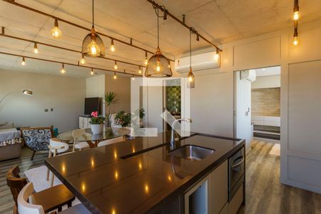 Sala de apartamento para alugar com 1 quarto, 74m² em Vila Olímpia, São Paulo