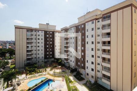 Varanda da Sala - Vista de apartamento à venda com 3 quartos, 65m² em Vila Caraguata, São Paulo