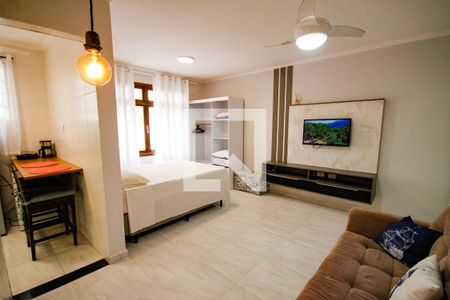 Studio de kitnet/studio para alugar com 1 quarto, 45m² em Boqueirão, Praia Grande
