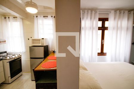 Studio de kitnet/studio para alugar com 1 quarto, 45m² em Boqueirão, Praia Grande