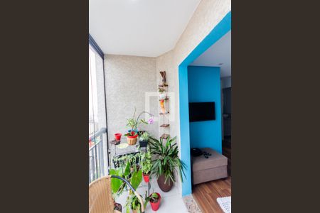 Varanda de apartamento à venda com 3 quartos, 64m² em Utinga, Santo André