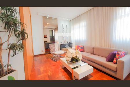 Sala 01 de apartamento à venda com 4 quartos, 173m² em Nova Suíça, Belo Horizonte